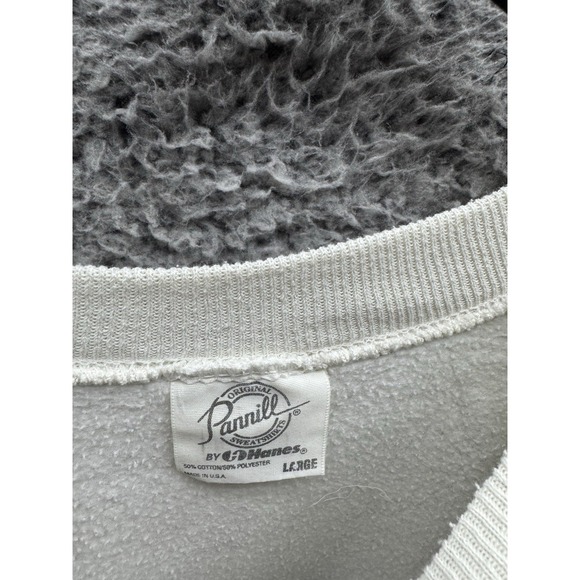 Vintage New York City University Crewneck Sweatshirt Long-Sleeve Big Apple L - Picture 3 of 12